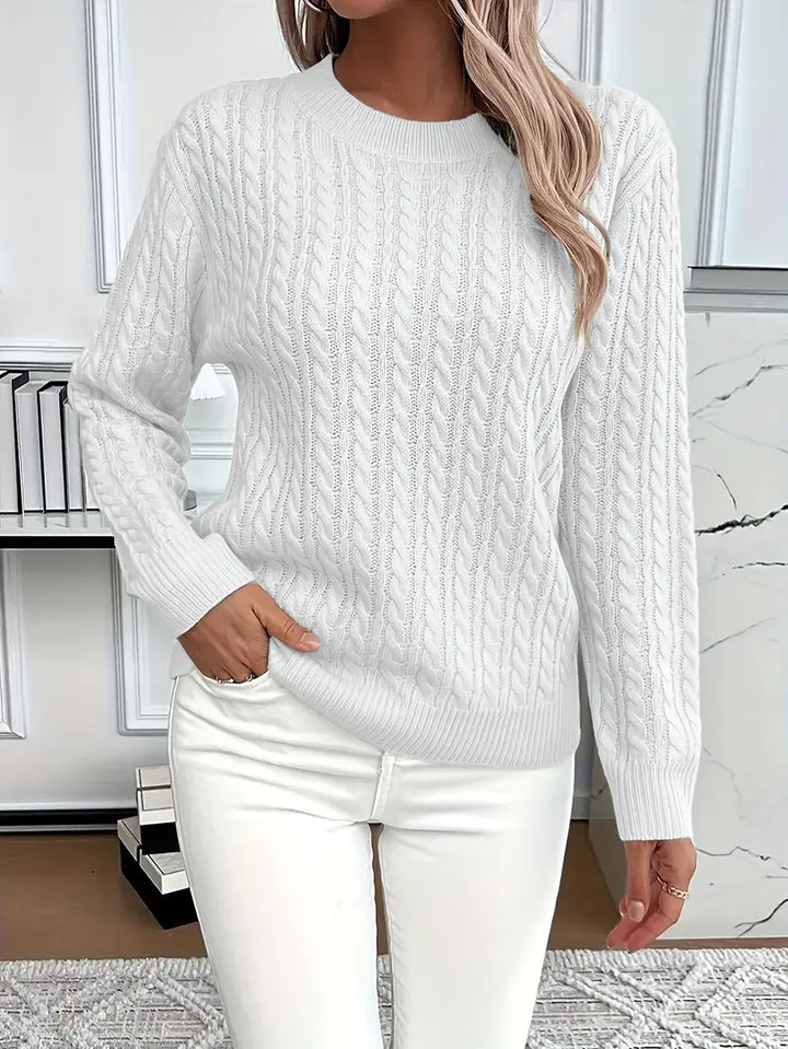 Women’s Cable Knit Winter Jumper