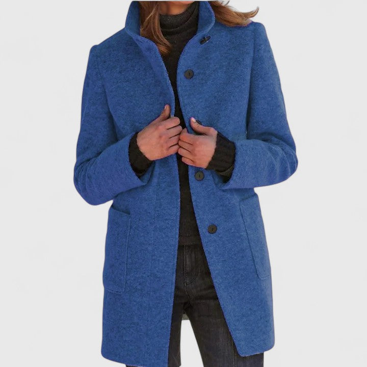 Women’s Elegant Tailored Longline Coat