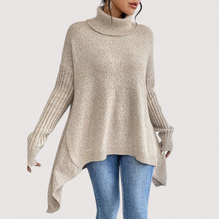 Women’s Longline Turtleneck Sweater