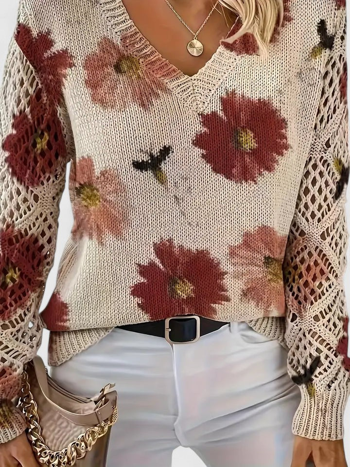 Women’s Elegant Long Sleeve Sweater