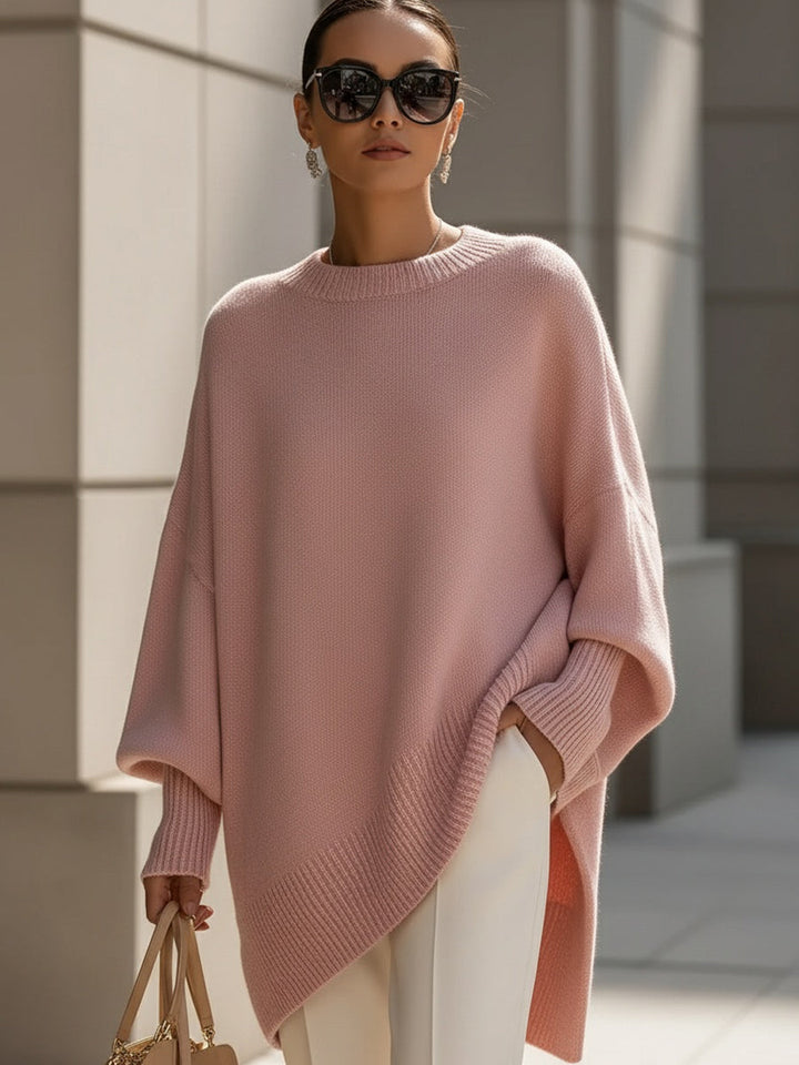 Women’s Ribbed Knit Crewneck Sweater