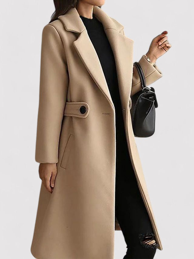 Women’s Belted Long Winter Coat