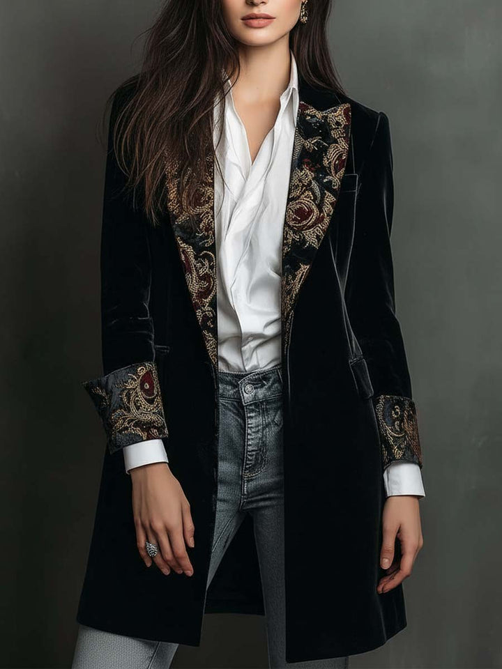 Women’s Baroque Trim Tailored Blazer