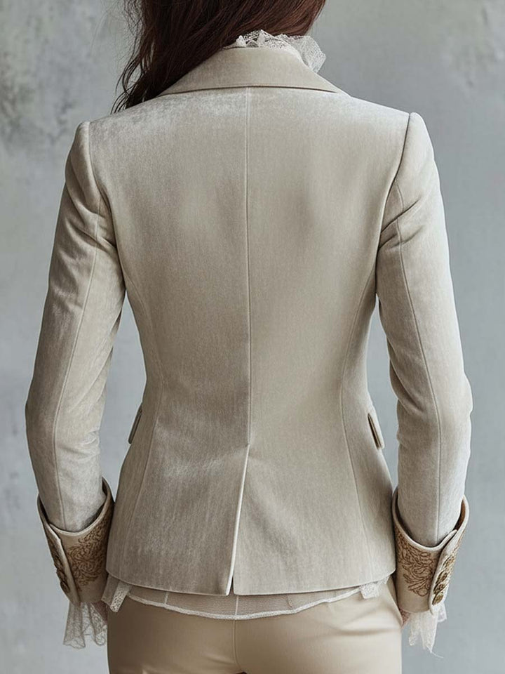 Women’s Embroidered Tailored Blazer