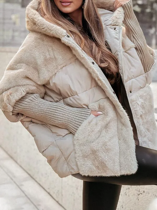 Women’s Quilted Hooded Puffer Jacket