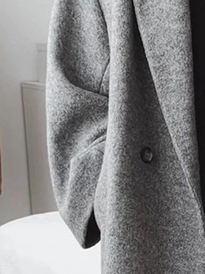 Women’s Long Double-Breasted Belted Trench Coat