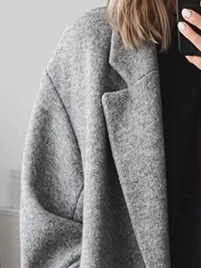 Women’s Long Double-Breasted Belted Trench Coat
