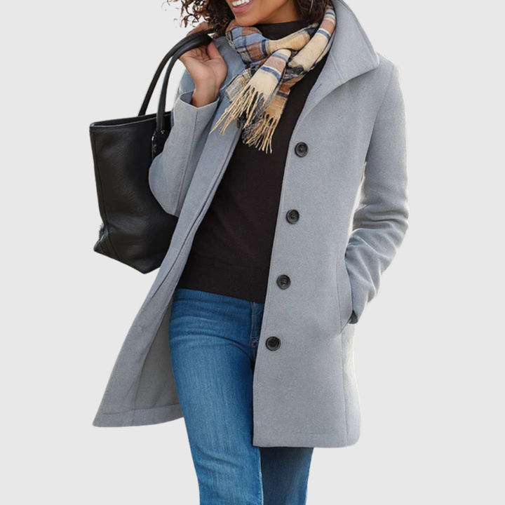 Women’s Classic Tailored Long Coat