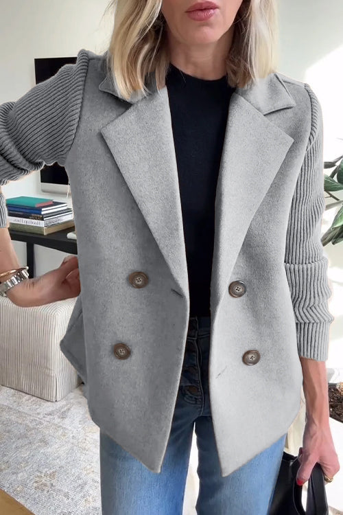 Women’s Casual Longline Blazer Coat