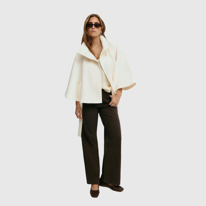 Women’s Belted Cape Jacket