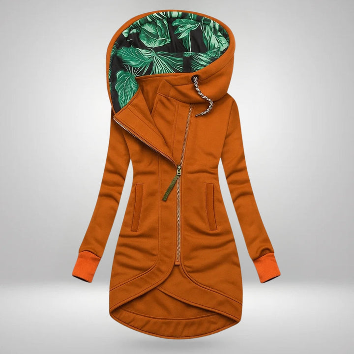 Women’s Long Hooded Quilted Winter Coat