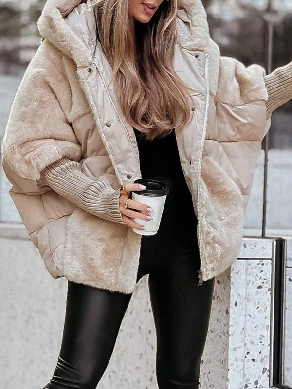 Women’s Quilted Hooded Puffer Jacket