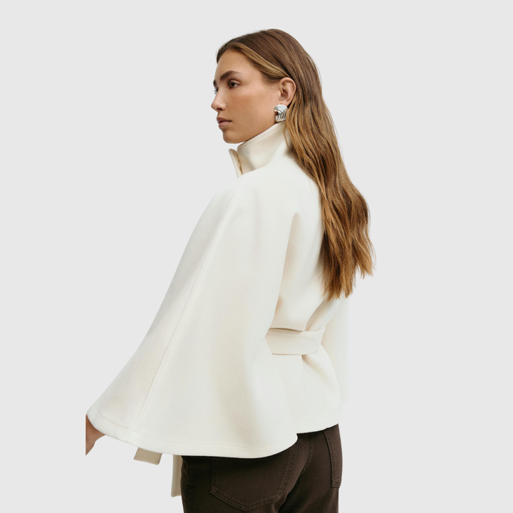 Women’s Belted Cape Jacket