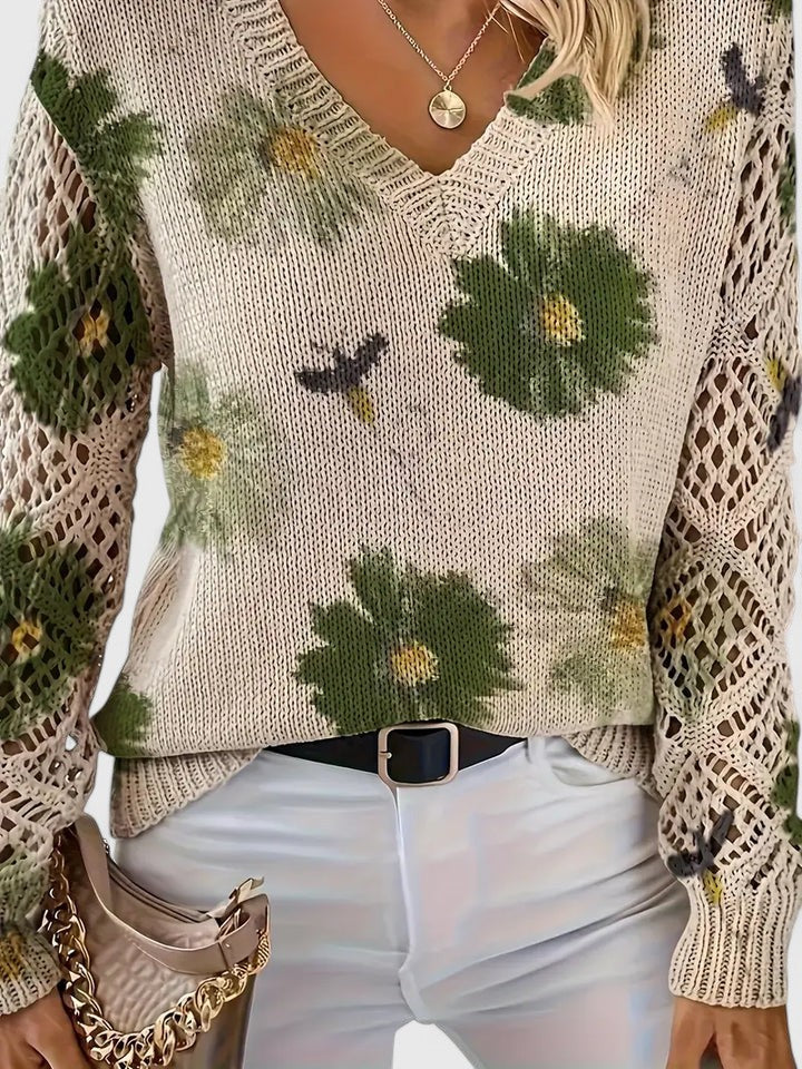 Women’s Elegant Long Sleeve Sweater