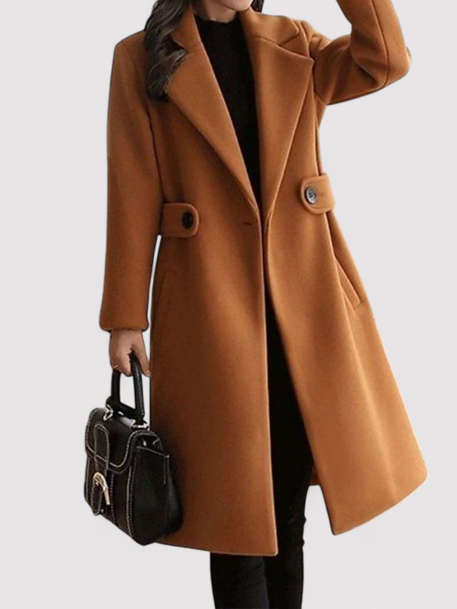 Women’s Belted Long Winter Coat