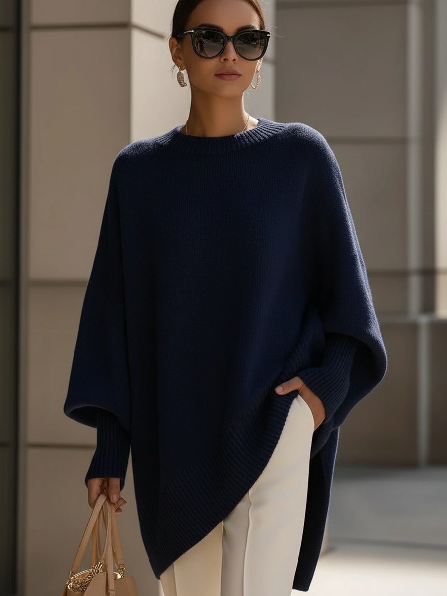 Women’s Ribbed Knit Crewneck Sweater