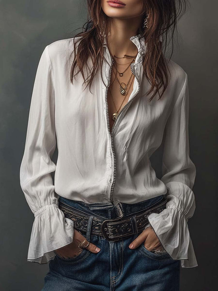 Women’s Longline Vintage Embroidered Jacket