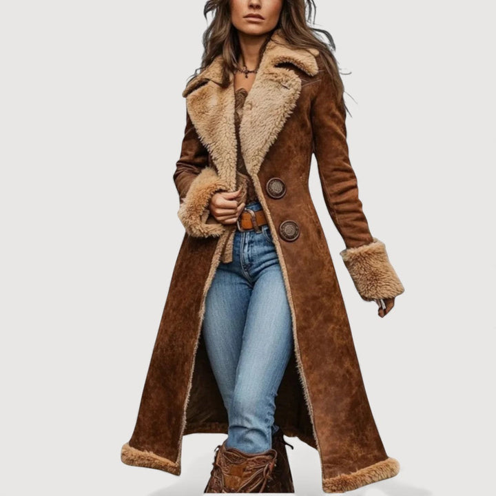 Women’s Shearling Winter Coat