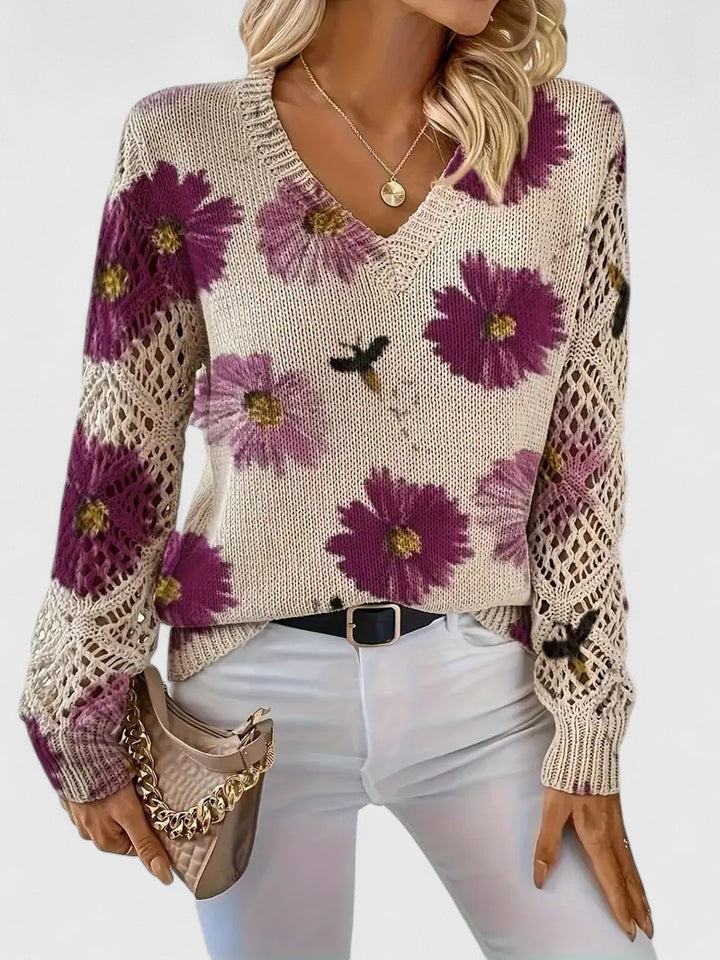 Women’s Elegant Long Sleeve Sweater