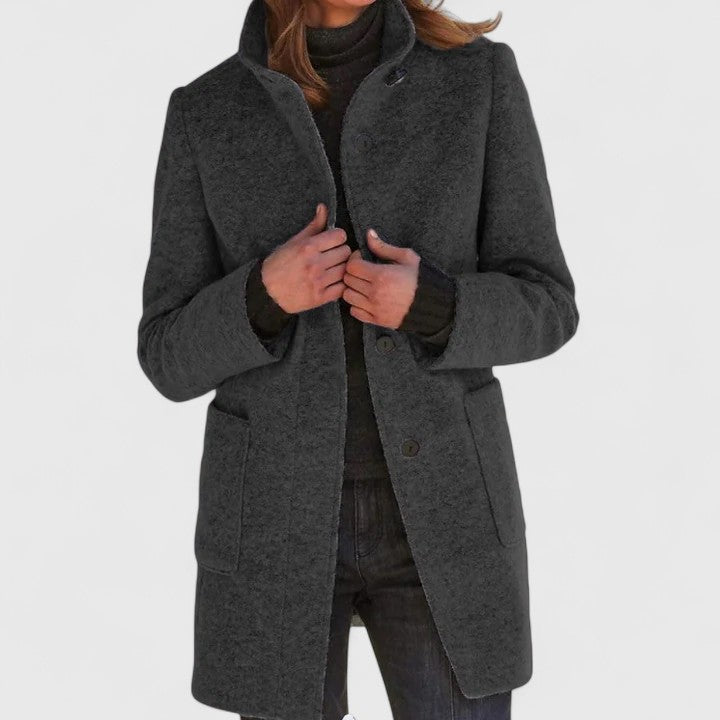 Women’s Elegant Tailored Longline Coat