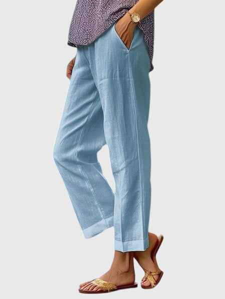 Women’s High Waist Wide Leg Tailored Dress Pants