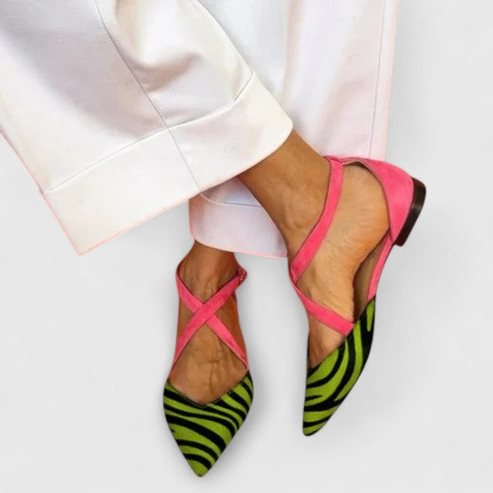 Women’s Elegant Ankle Strap Ballet Flats