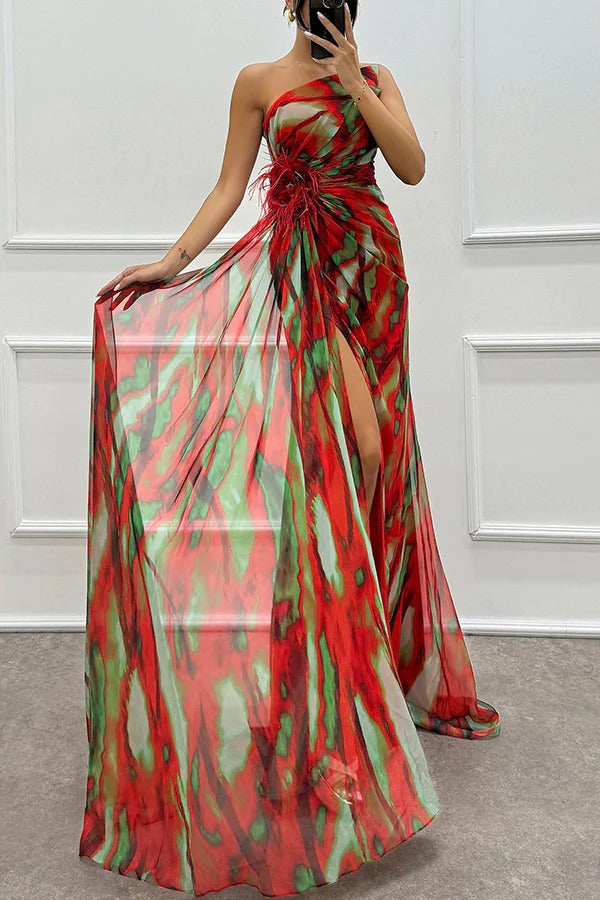 Women’s Draped Cocktail Dress