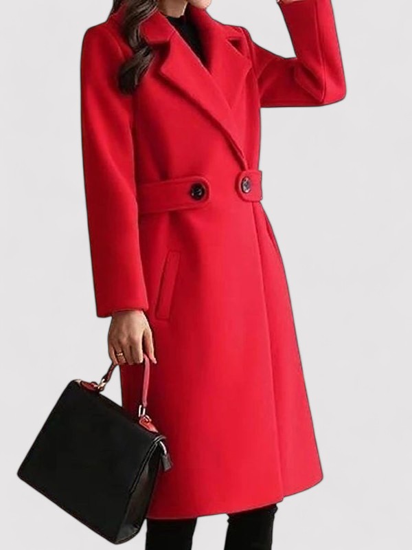 Women’s Belted Long Winter Coat