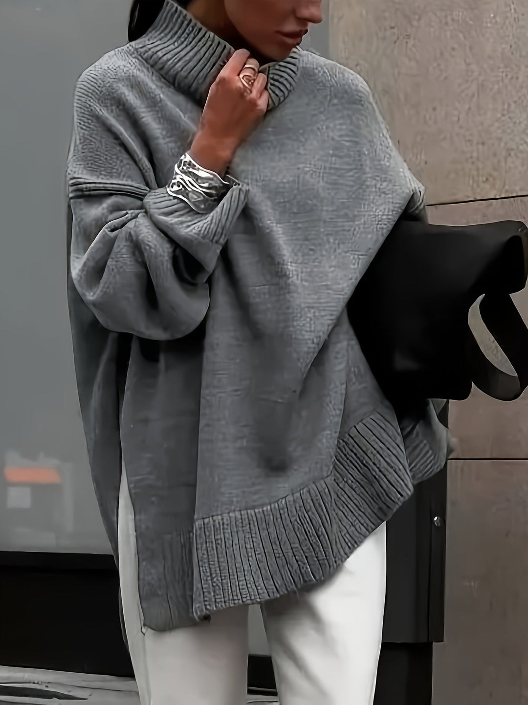 Women’s Plus Size Winter Pullover Sweater