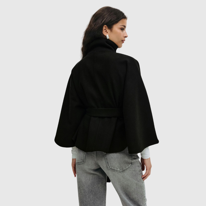 Women’s Belted Cape Jacket