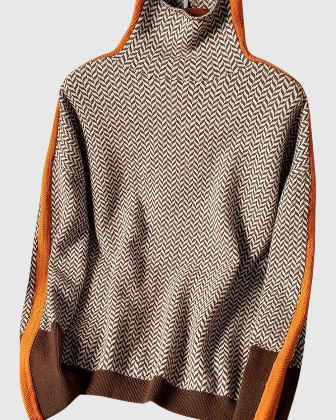 Women’s Ribbed Long-Sleeve Turtleneck Sweater