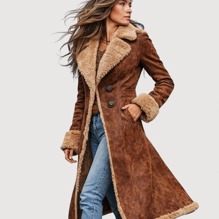 Women’s Shearling Winter Coat
