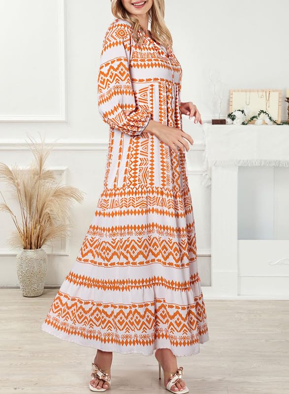 Women’s Floral Boho Maxi Dress