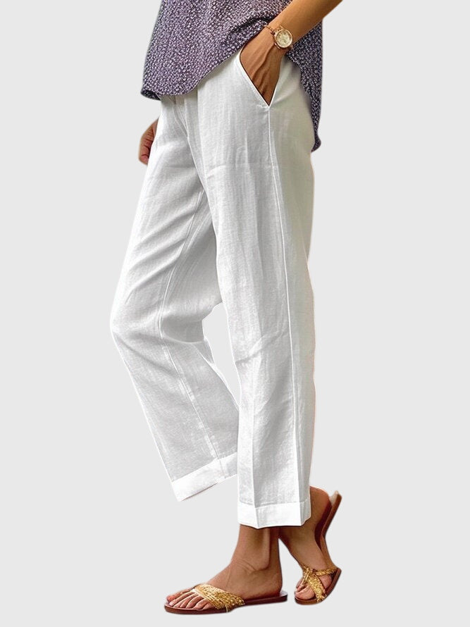 Women’s High Waist Wide Leg Tailored Dress Pants
