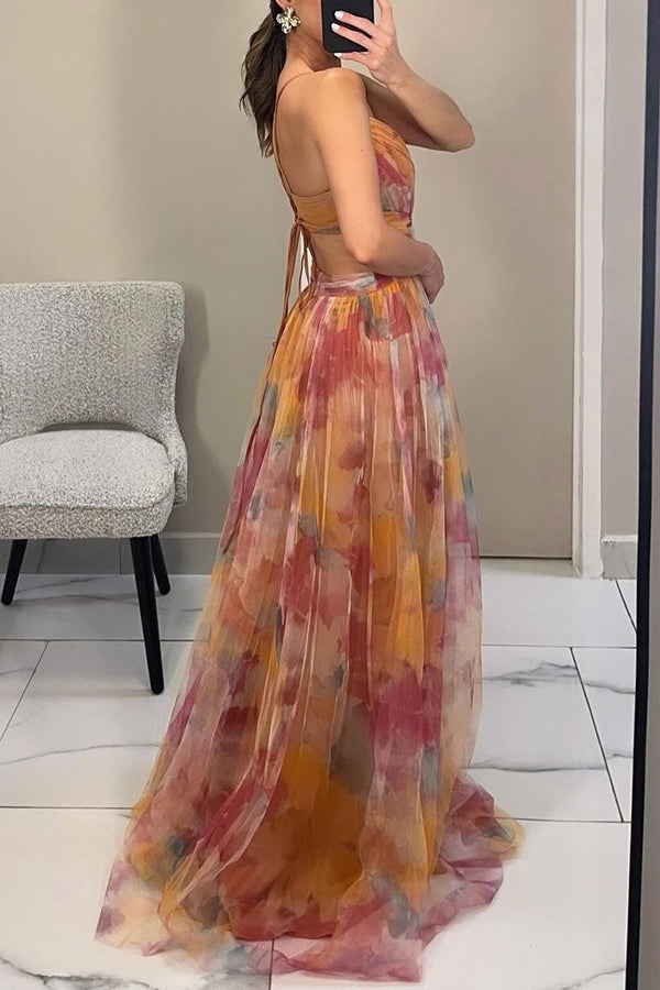 Women’s Romantic Illusion Party Dress