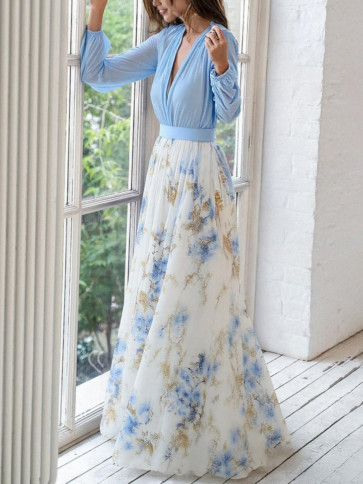 Women’s Floral Print Maxi Dress