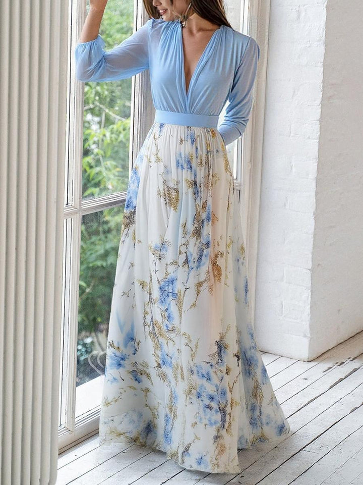Women’s Floral Print Maxi Dress