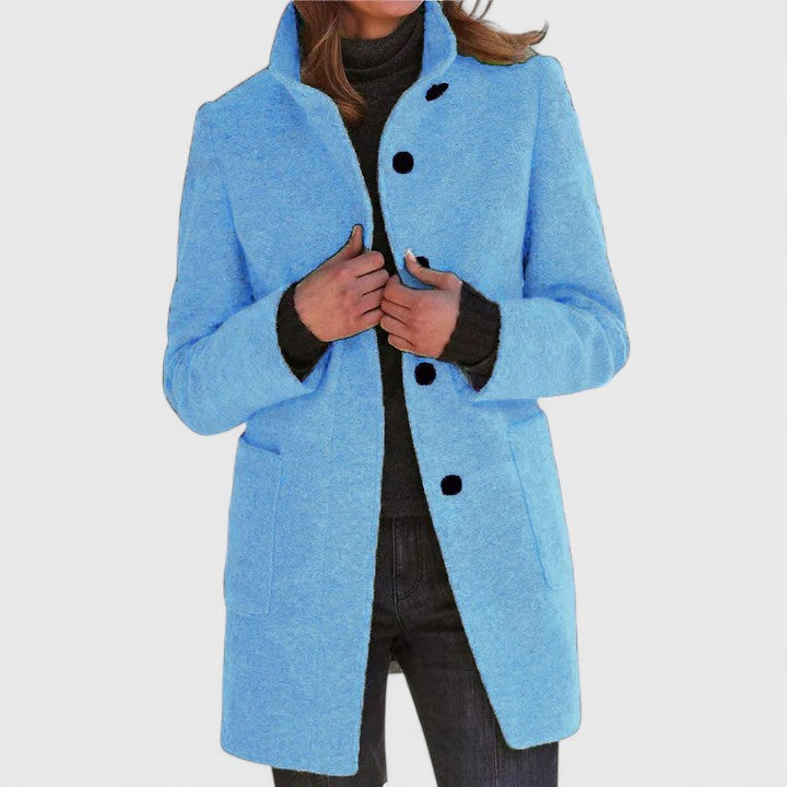 Women’s Elegant Tailored Longline Coat