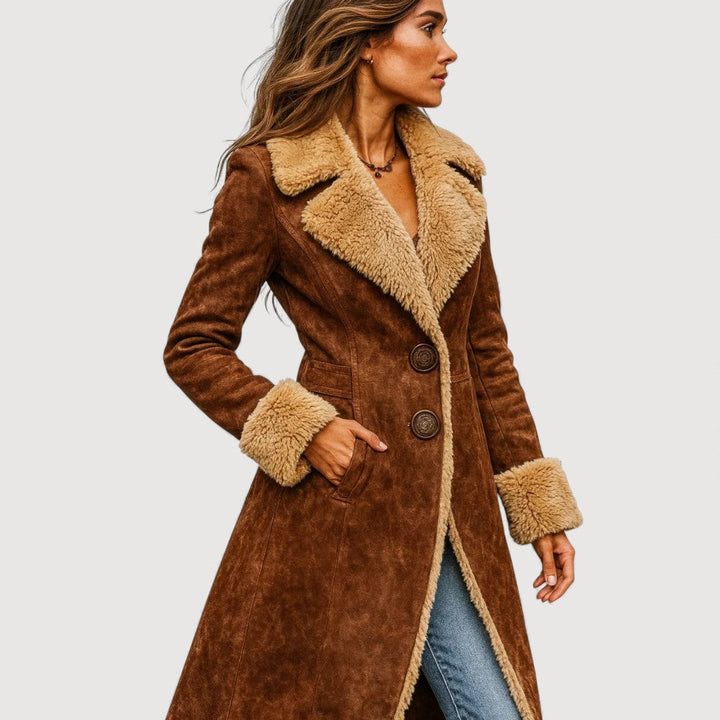 Women’s Shearling Winter Coat