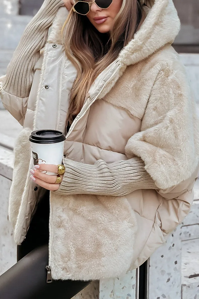 Women’s Quilted Hooded Puffer Jacket