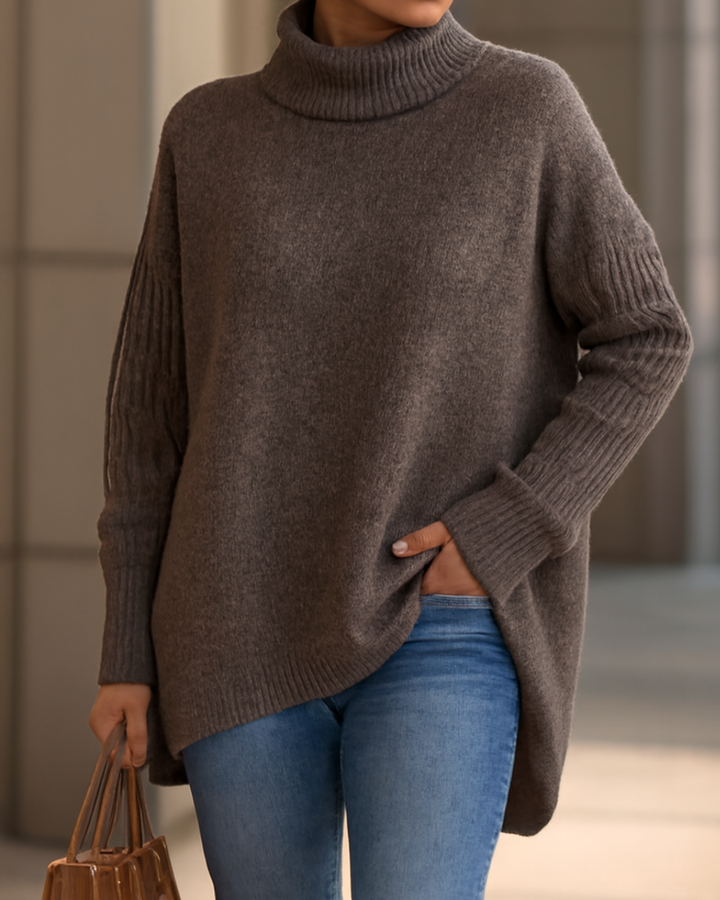 Women’s Longline Turtleneck Sweater