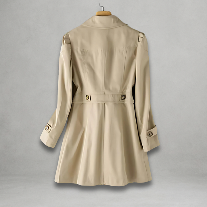 Women’s Double Breasted Belted Trench Coat