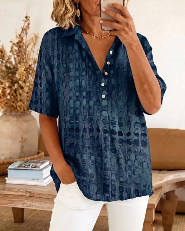 Women’s Relaxed Fit Crewneck Short Sleeve Top