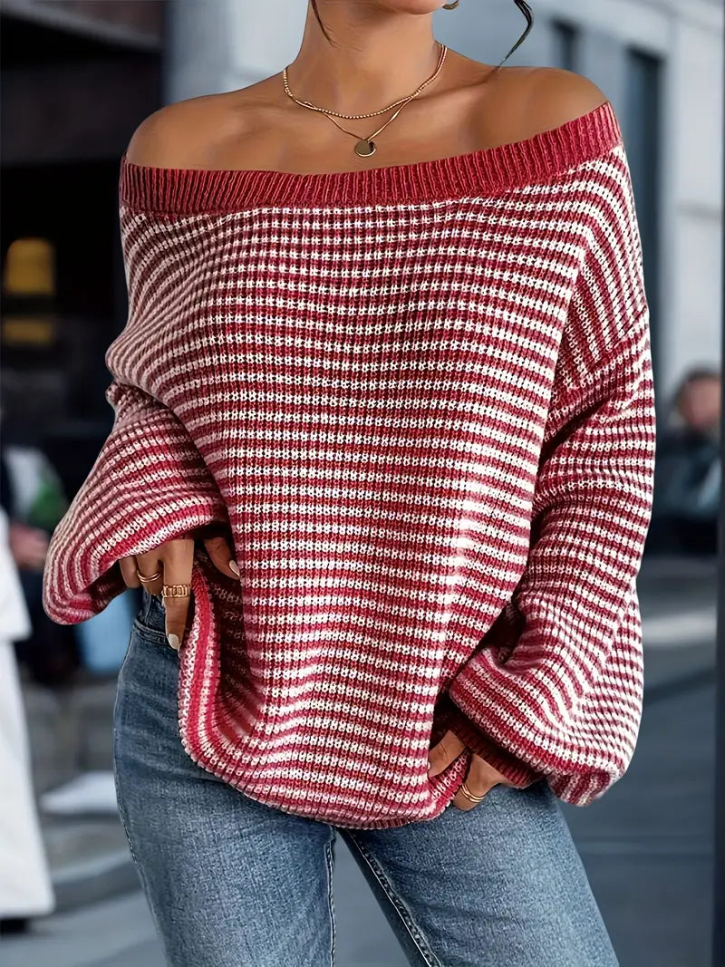 Women’s Winter Knit Pullover Sweater