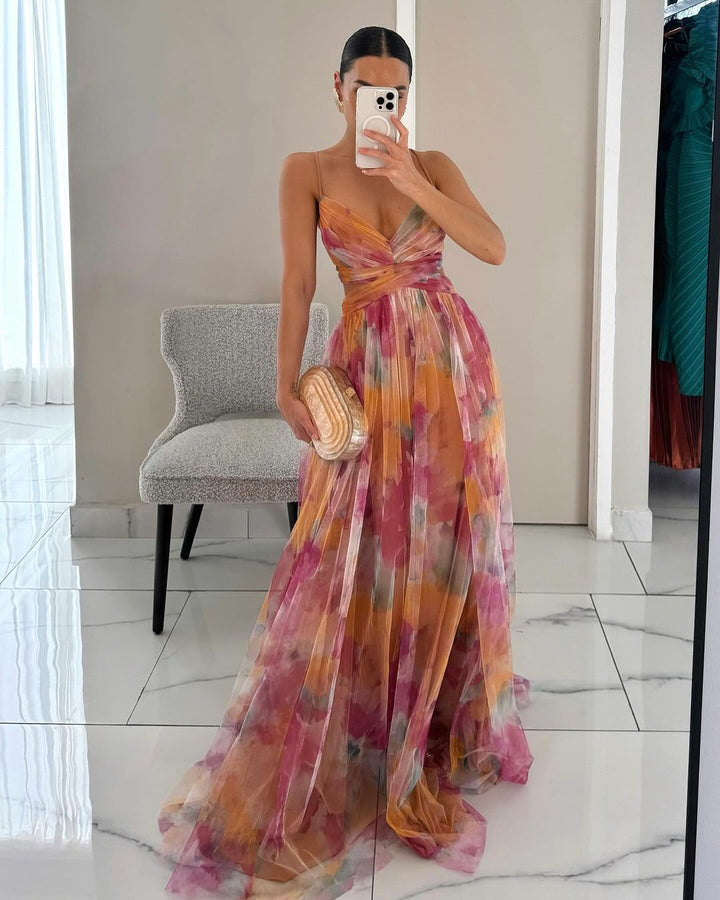 Women’s Romantic Illusion Party Dress