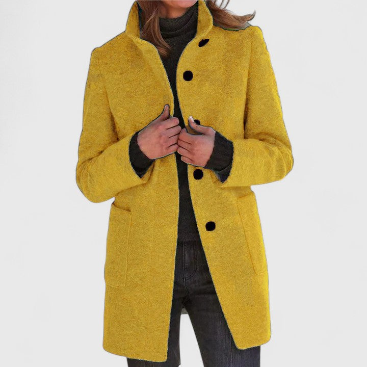 Women’s Elegant Tailored Longline Coat