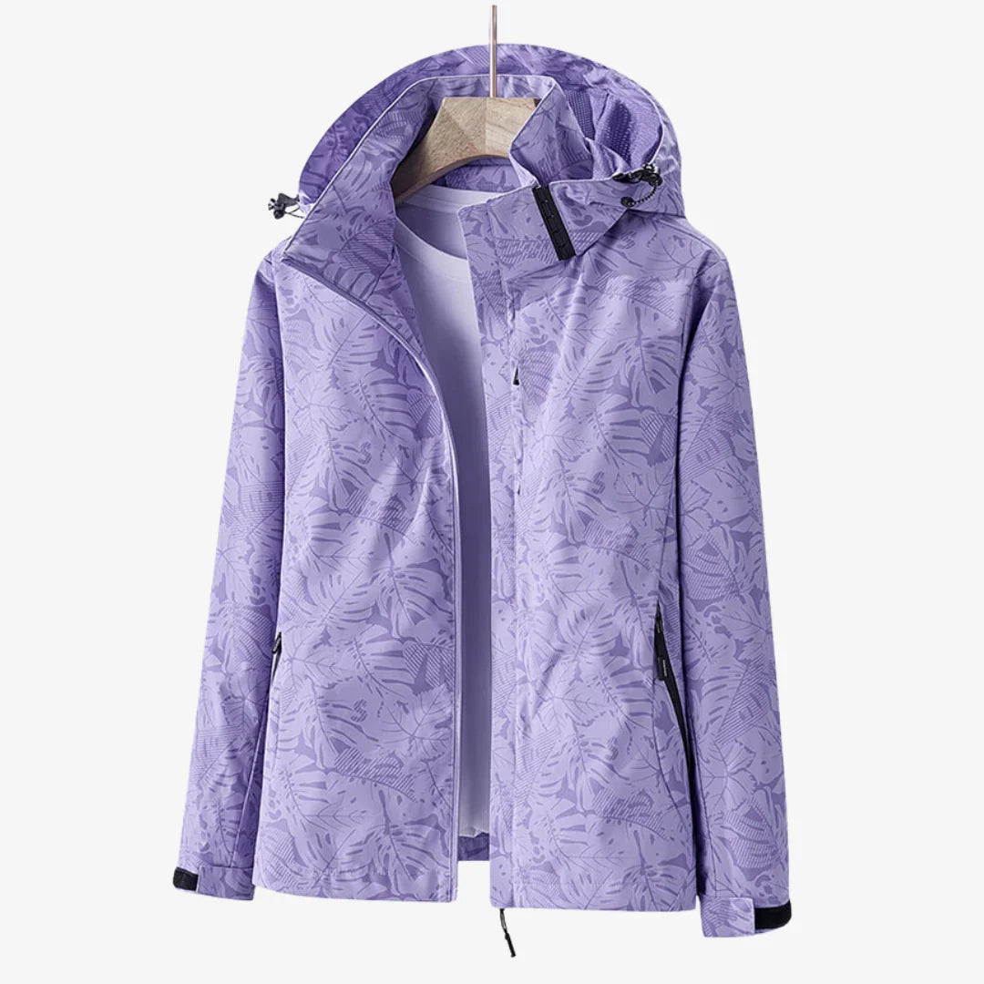 Women’s Lightweight Hooded Packable Windbreaker Jacket