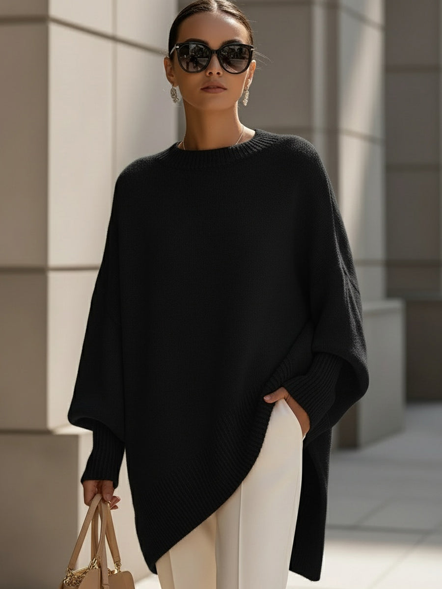 Women’s Ribbed Knit Crewneck Sweater