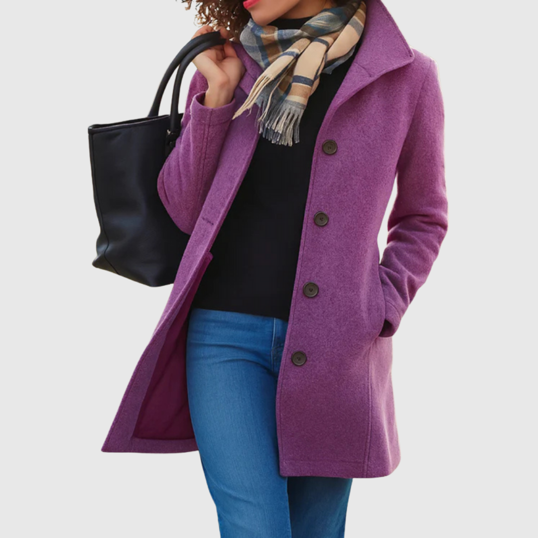 Women’s Classic Tailored Long Coat