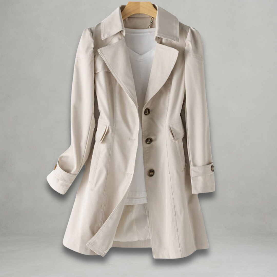 Women’s Double Breasted Belted Trench Coat